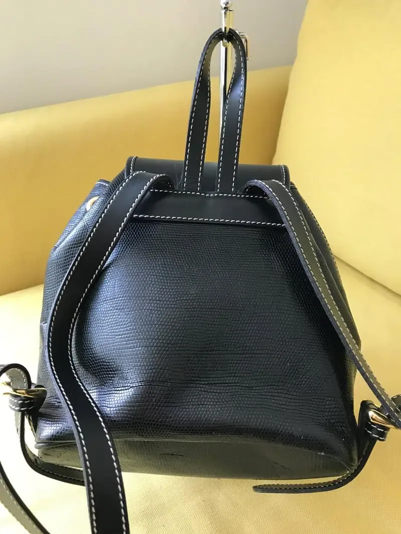 Lancel Paris Black Leather Elsa Mini Backpack — image 4