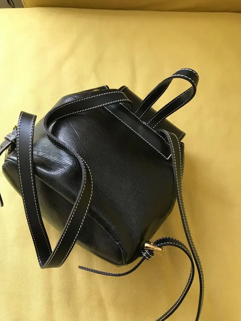 Lancel Paris Black Leather Elsa Mini Backpack — image 8