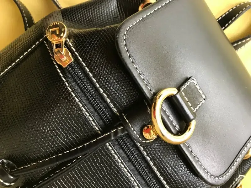 Lancel Paris Black Leather Elsa Mini Backpack — image 9