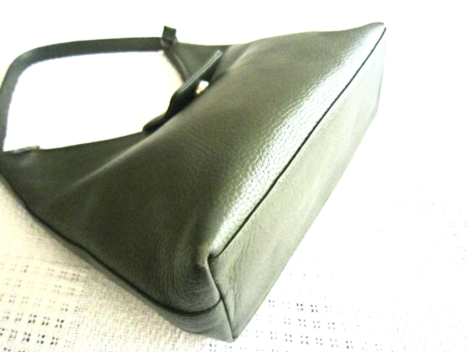 Lazaro Olive Leather Hobo Bag — image 3