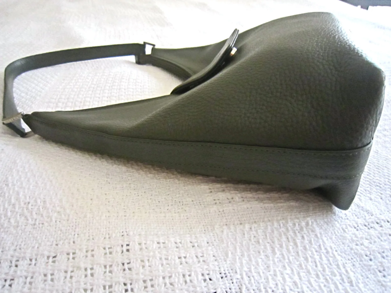 Lazaro Olive Leather Hobo Bag — image 4