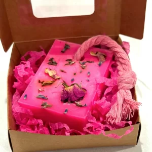 Handmade Natural Luxury Soap Bars: Rose/Lavender/Sweet Mandarin/Rosemarie