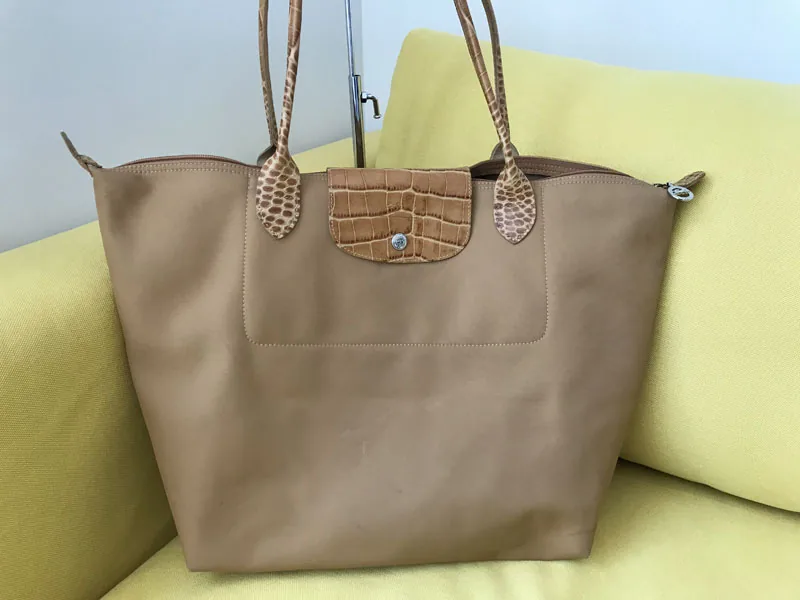 Longchamp Le Pliage Large Tan Tote — image 3