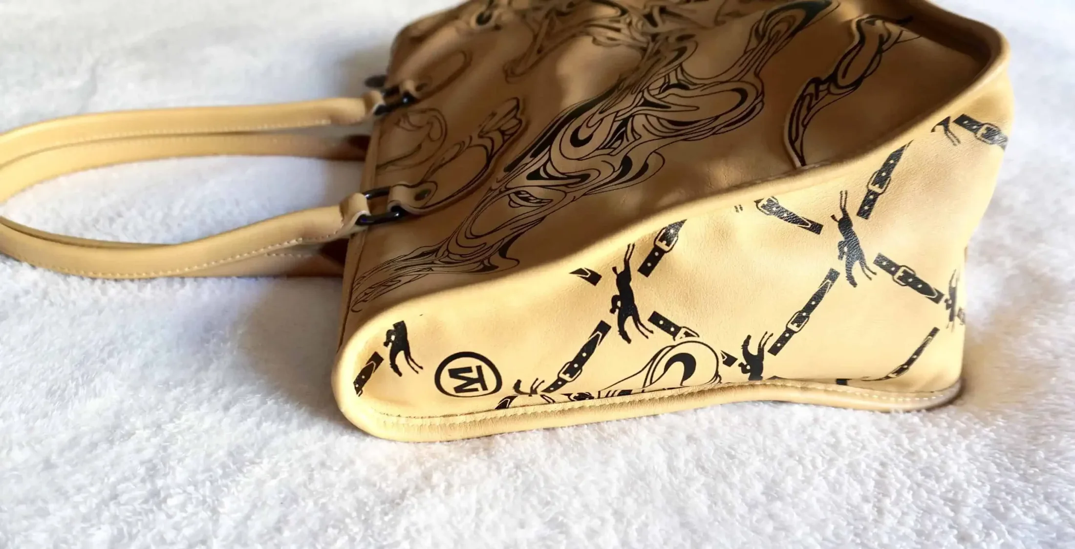 Rare Longchamp “Moerman Edition” Leather Tote — image 5
