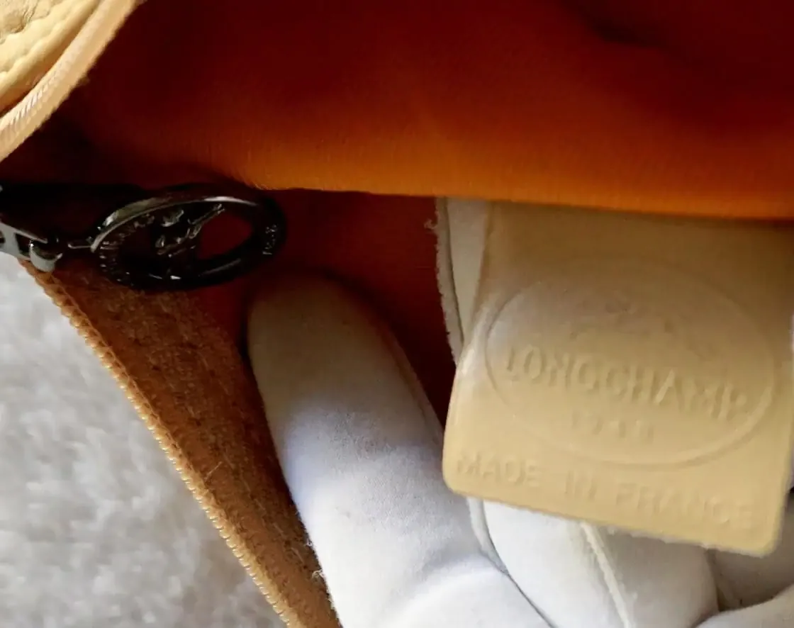 Rare Longchamp “Moerman Edition” Leather Tote — image 12