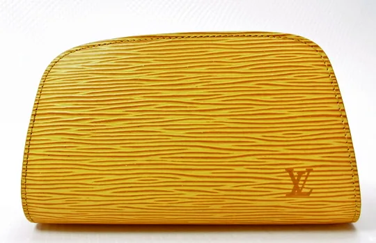 Louis Vuitton Dauphine Yellow Epi Leather Pouch — image 2