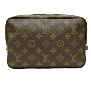 Monogram Trousse Canvas Toilette Pouch 23
