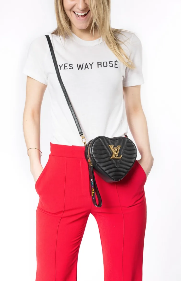 Louis Vuitton New Wave Black Calfskin Heart 3 IN 1 Pouch — image 3