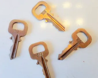Authentic Gold Brass Single Key — image 2