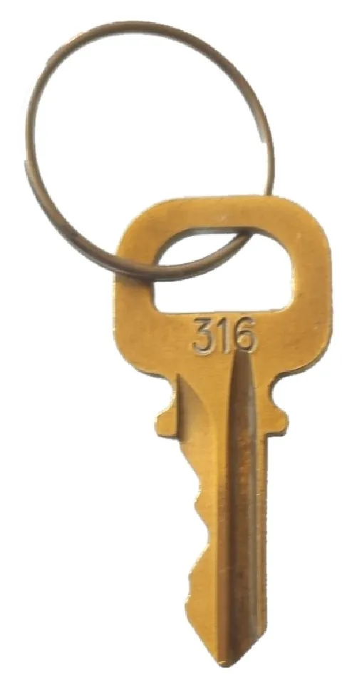 Authentic Gold Brass Single Key — image 3