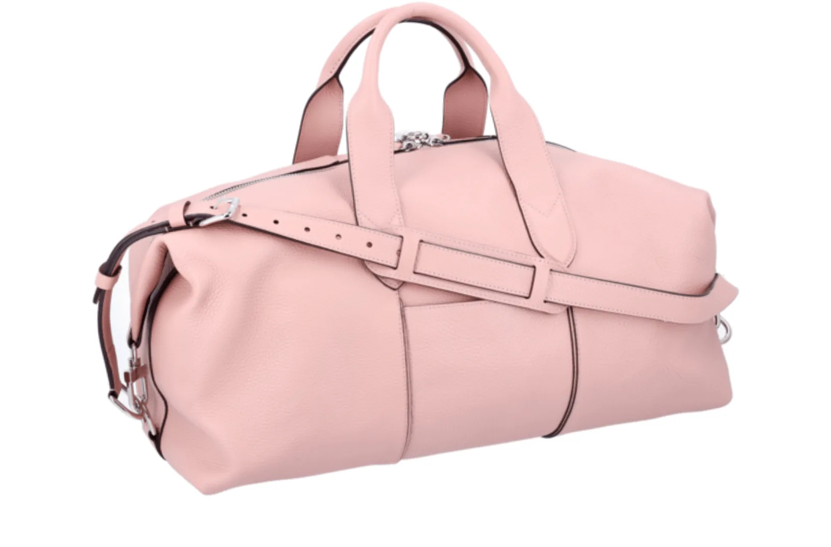 Astralis Magnolia Baby Pink Ballerine Taurillon Leather Boston Bandoliere Bag — image 2