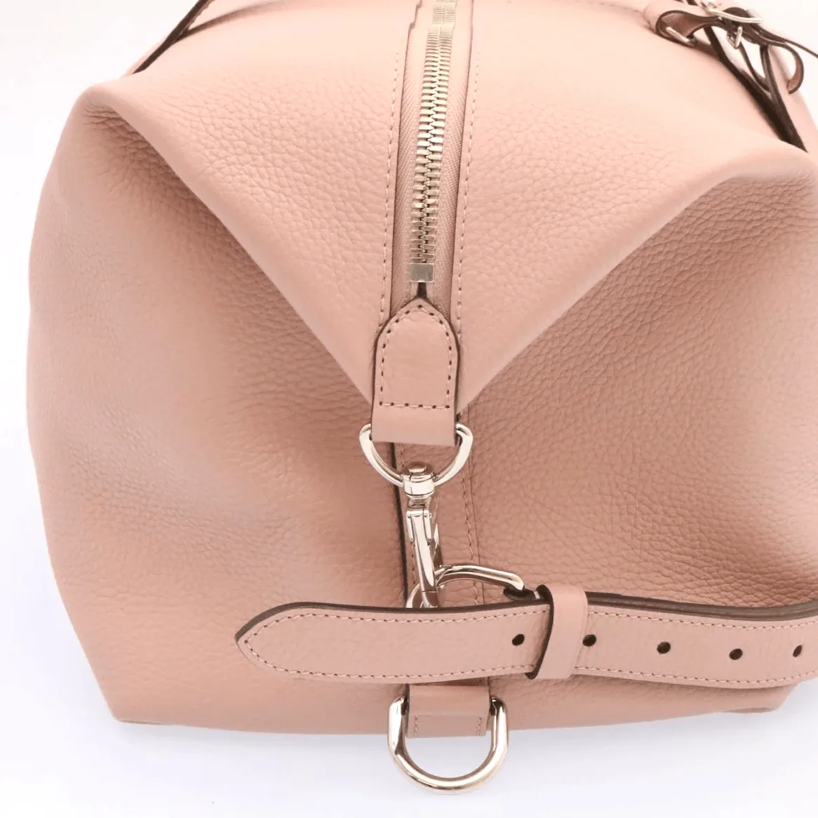 Astralis Magnolia Baby Pink Ballerine Taurillon Leather Boston Bandoliere Bag — image 6