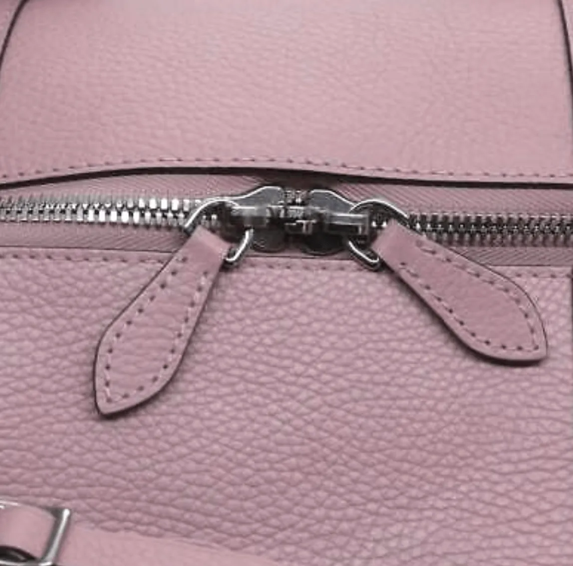 Astralis Magnolia Baby Pink Ballerine Taurillon Leather Boston Bandoliere Bag — image 7