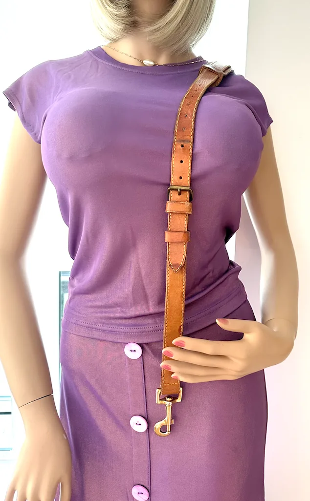 Louis Vuitton Vintage Vachetta Adjustable Leather Shoulder Strap Keepall/Etc. — image 4