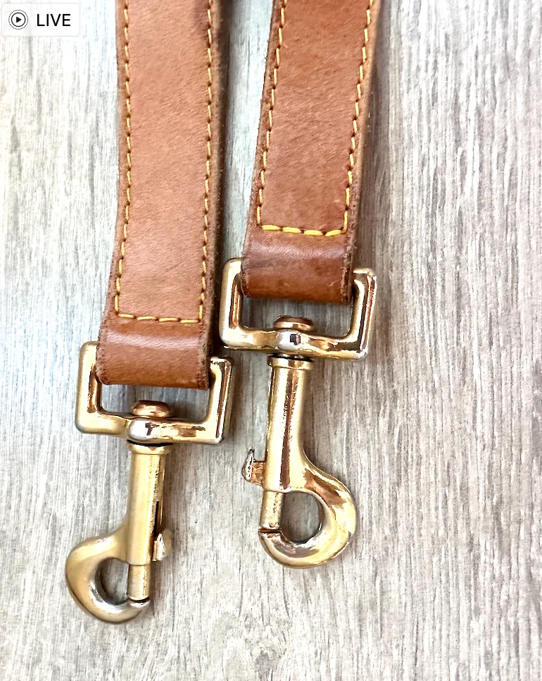 Louis Vuitton Vintage Vachetta Adjustable Leather Shoulder Strap Keepall/Etc. — image 7