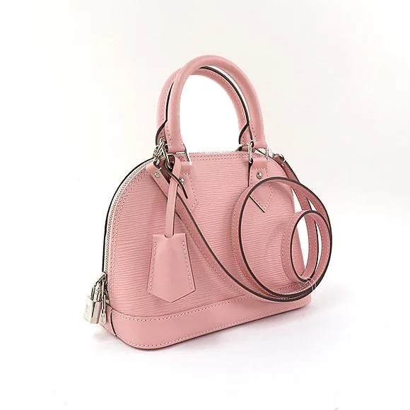 Louis Vuitton Alma BB Epi Leather Rose Ballerine