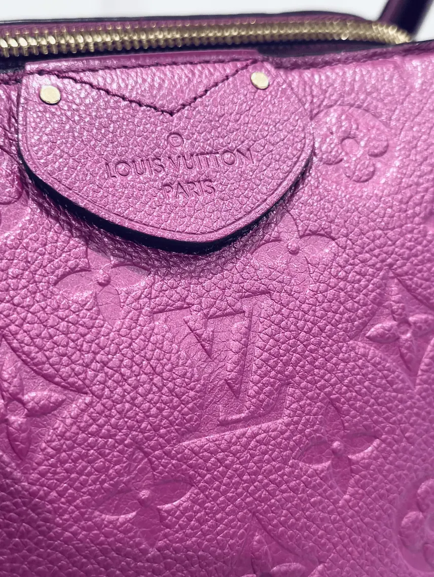 Amethyste Monogram Empreinte Leather Marais MM Satchel — image 9