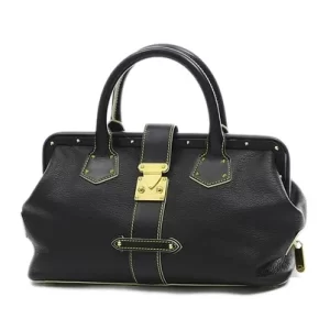 Louis Vuitton L’Ingenieux PM Black Leather Boston Bag