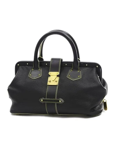 Louis Vuitton L’Ingenieux PM Black Leather Boston Bag