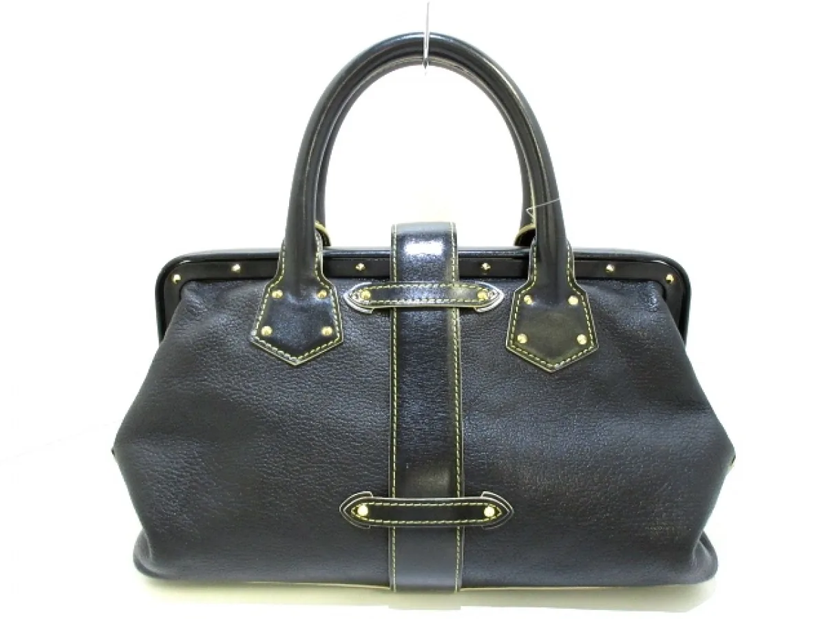 Louis Vuitton L’Ingenieux PM Black Leather Boston Bag — image 3