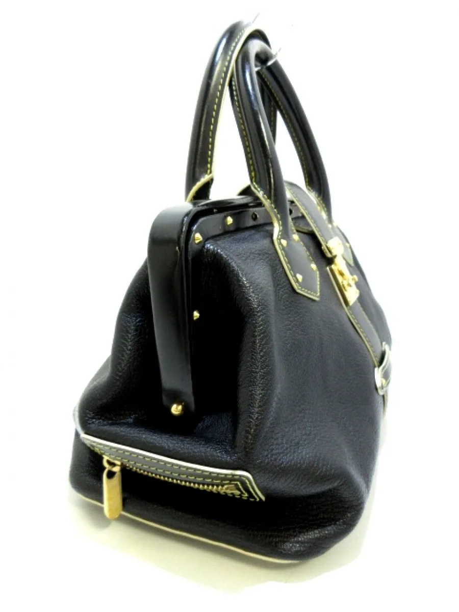 Louis Vuitton L’Ingenieux PM Black Leather Boston Bag — image 4