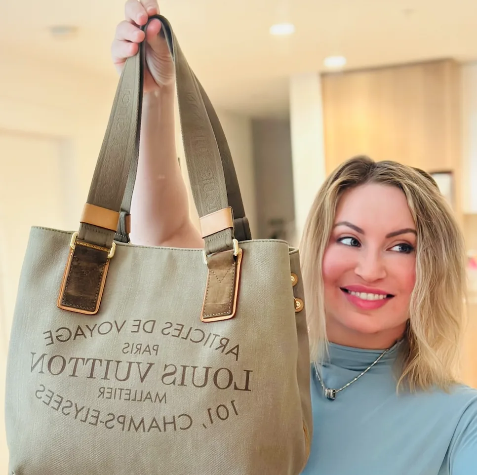 Argile Articles De Voyage Denim Cabas Tote — image 2