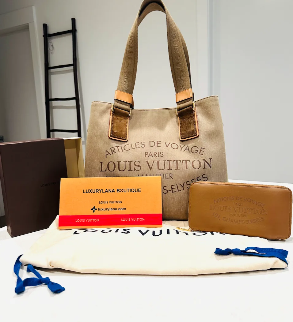Argile Articles De Voyage Denim Cabas Tote — image 3