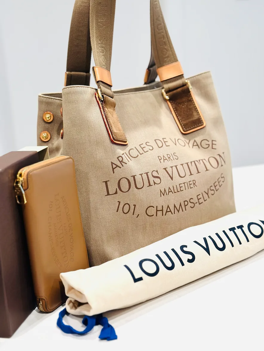 Argile Articles De Voyage Denim Cabas Tote — image 4