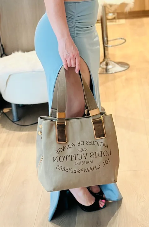Argile Articles De Voyage Denim Cabas Tote — image 6