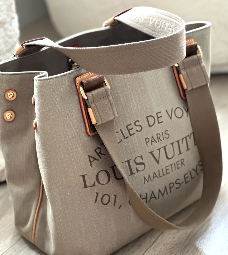 Argile Articles De Voyage Denim Cabas Tote — image 7
