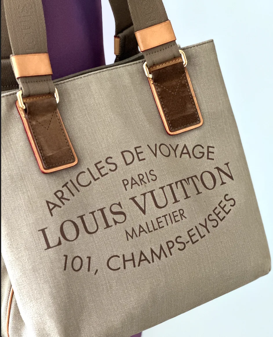 Argile Articles De Voyage Denim Cabas Tote — image 8