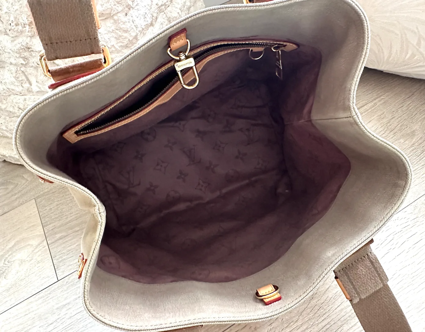 Argile Articles De Voyage Denim Cabas Tote — image 18