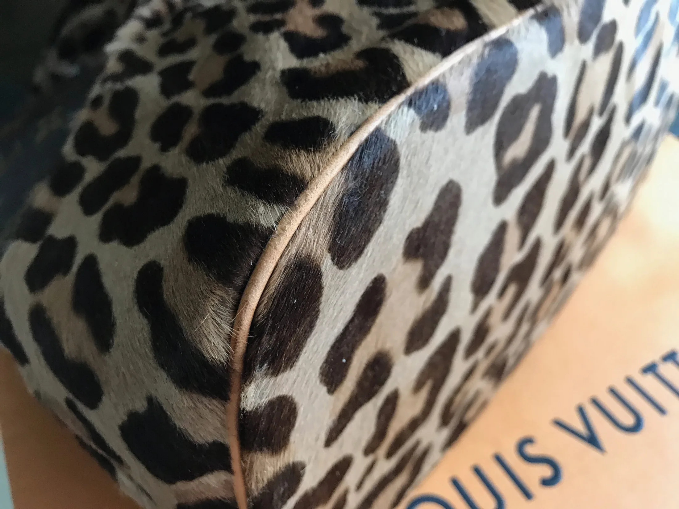 Azzedine Alaia Leopard Monogram Alma Handbag — image 11