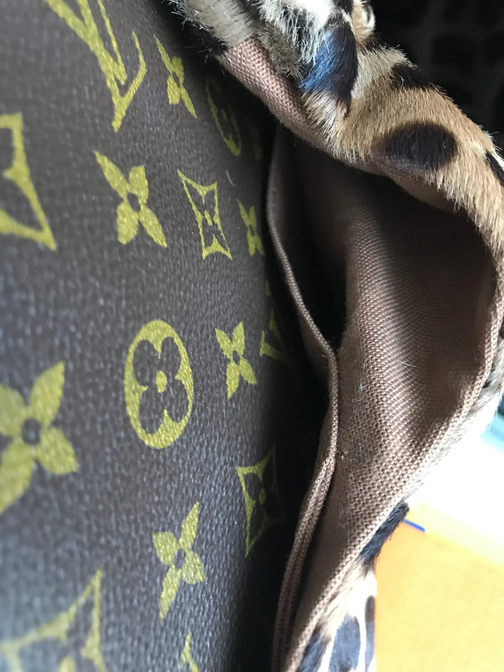 Azzedine Alaia Leopard Monogram Alma Handbag — image 17