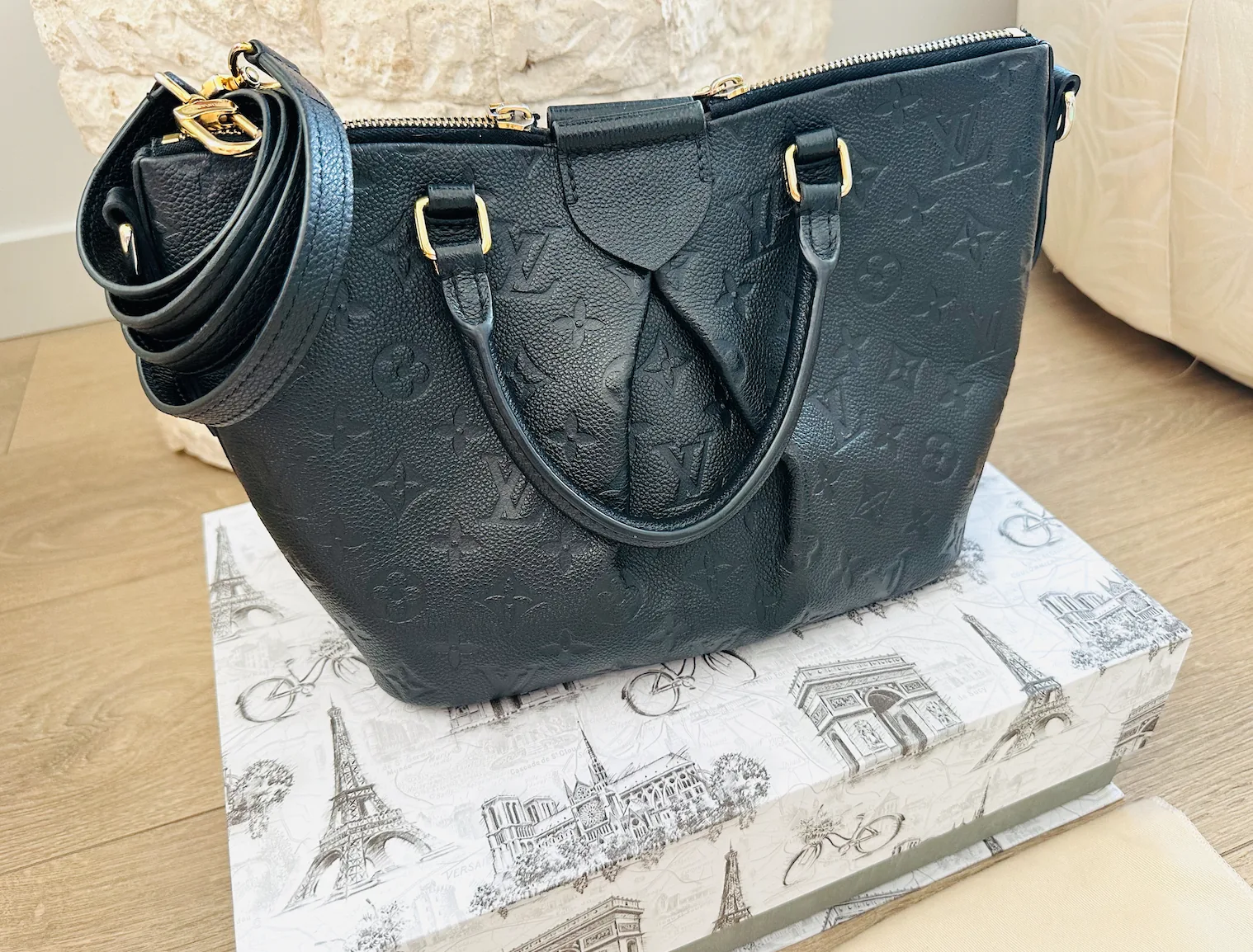 Black Empreinte Monogram Mazarine PM w/Strap — image 3