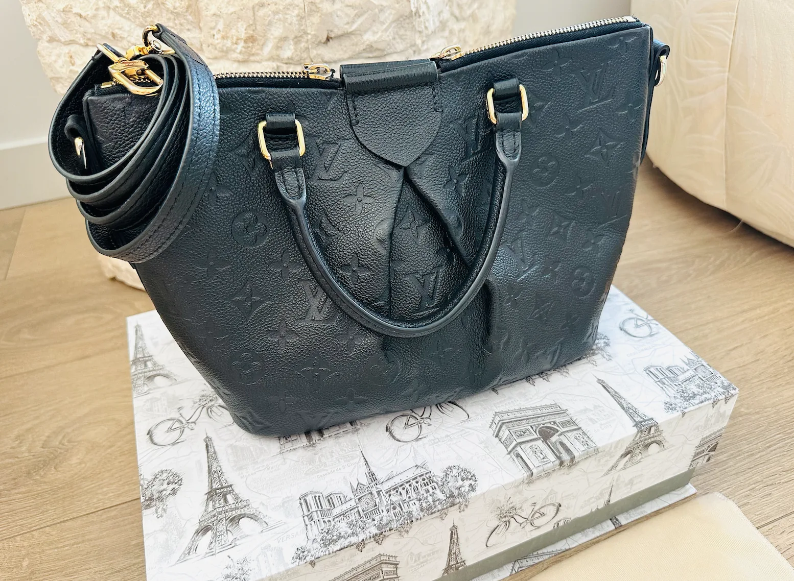 Black Empreinte Monogram Mazarine PM w/Strap — image 5