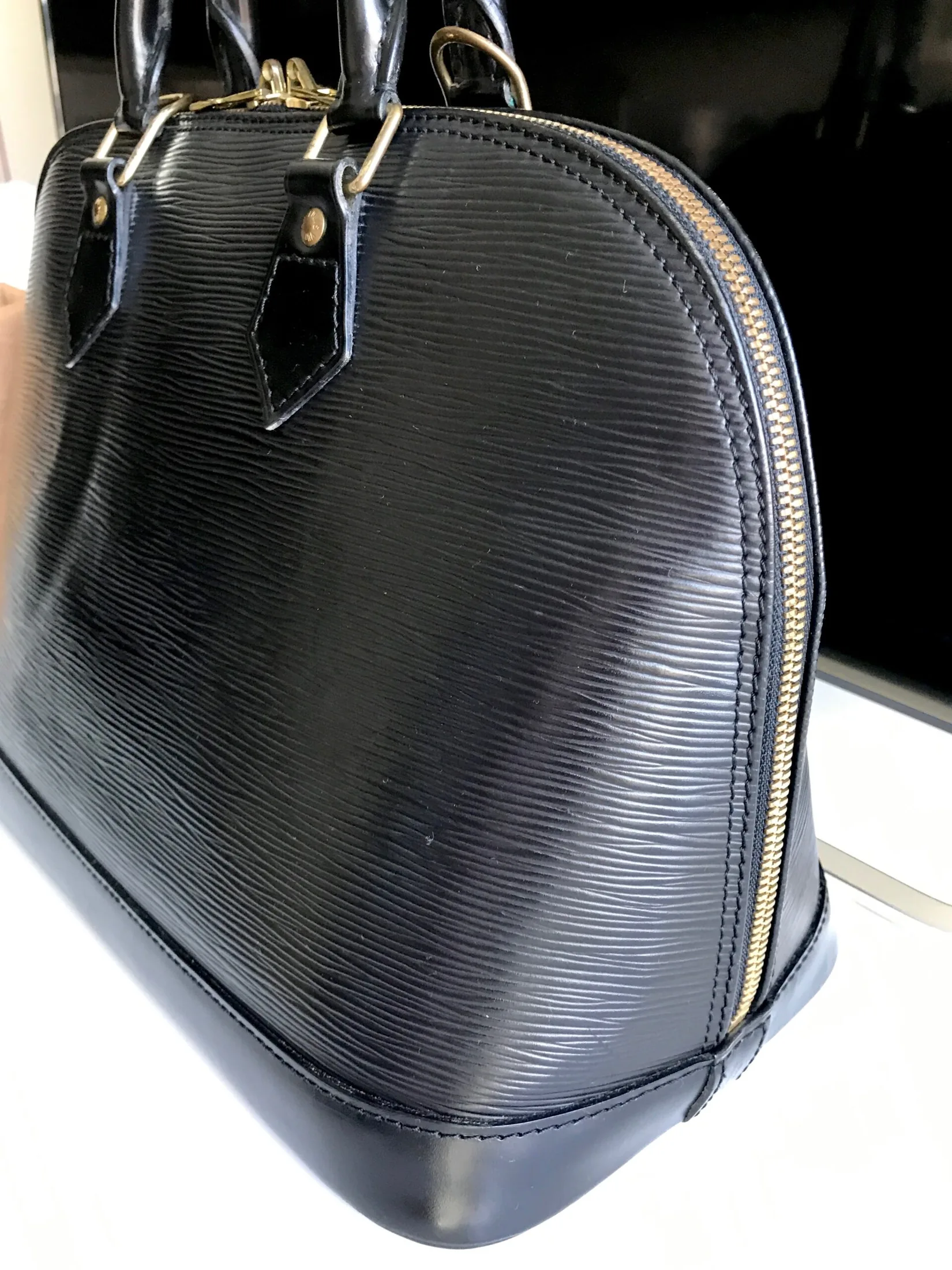 Black Epi Alma Handbag — image 10