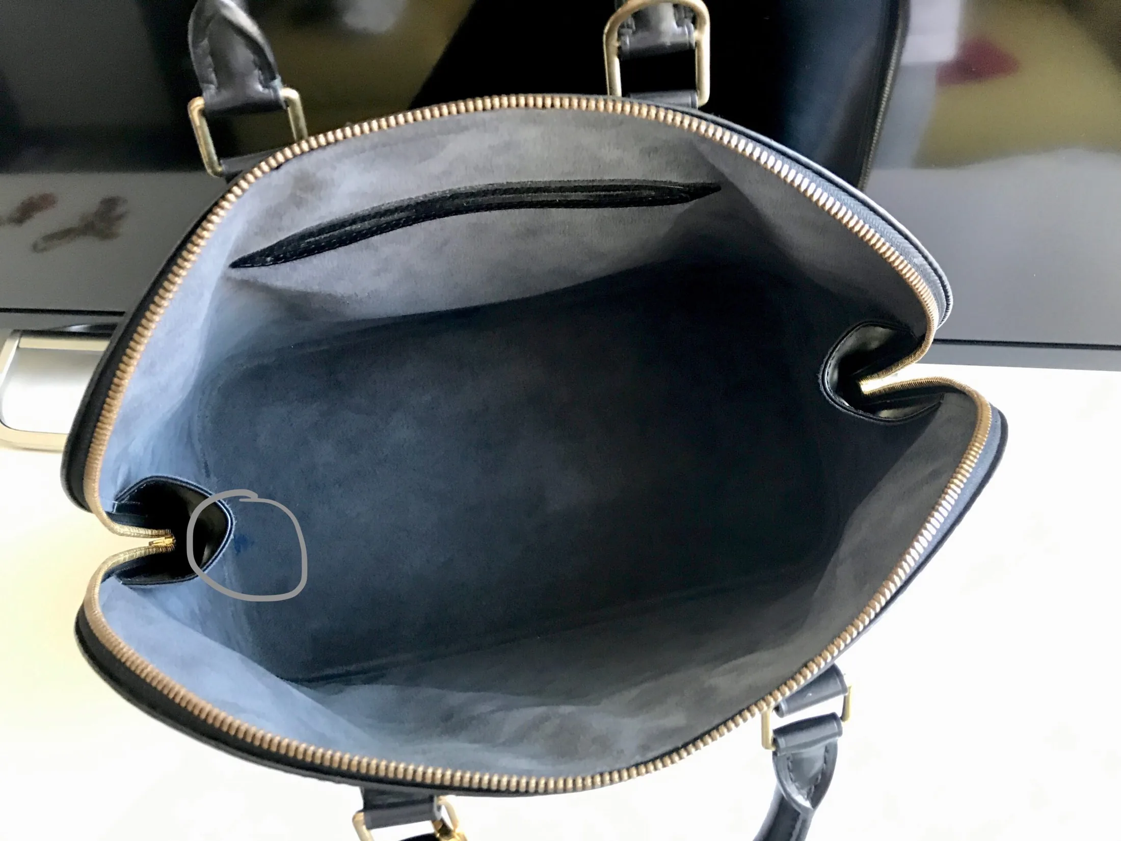 Black Epi Alma Handbag — image 19