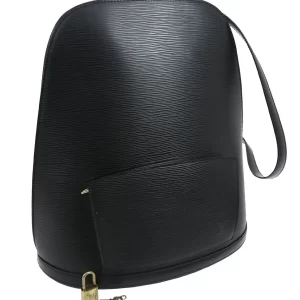 Black Epi Leather Gobelin Backpack