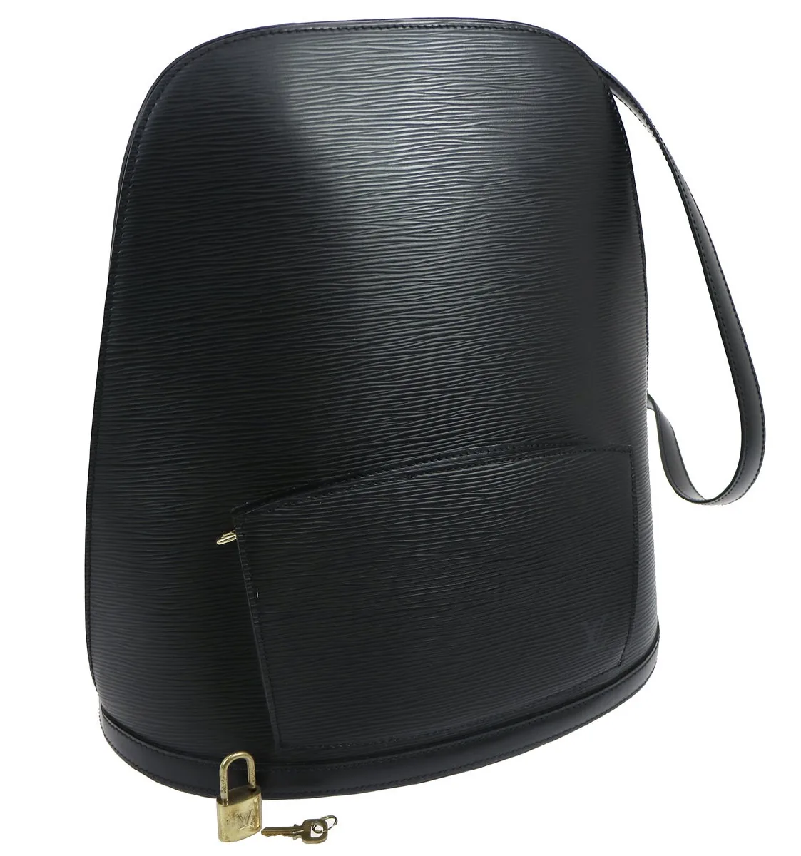 Black Epi Leather Gobelin Backpack