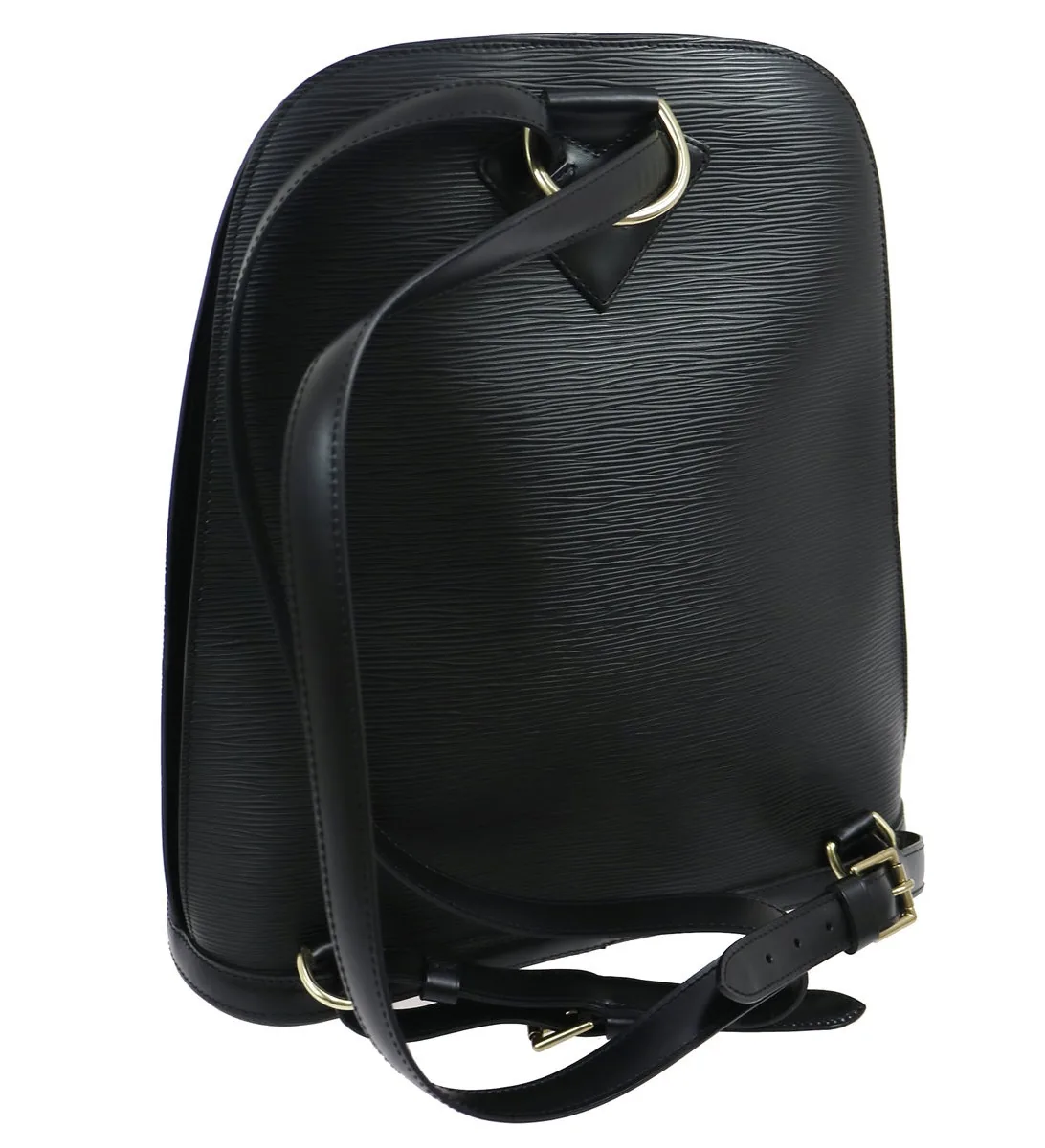 Black Epi Leather Gobelin Backpack — image 2