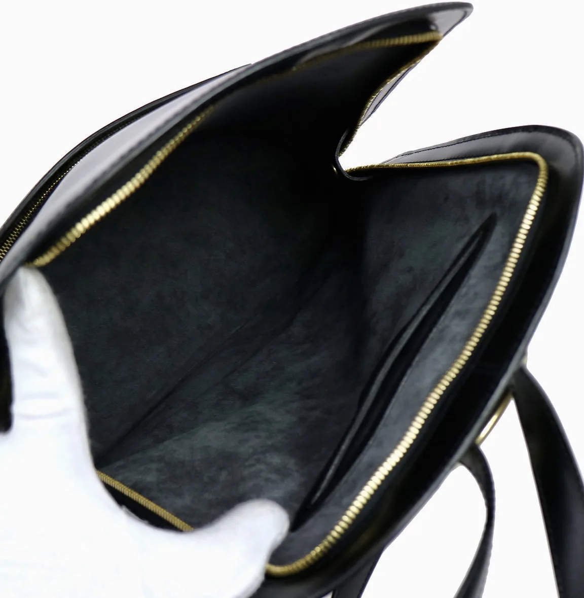 Black Epi Leather Gobelin Backpack — image 6