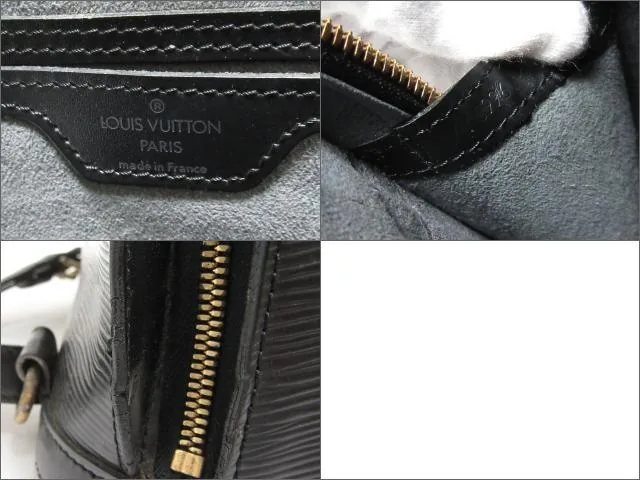 Black Epi Leather Gobelin Backpack — image 8