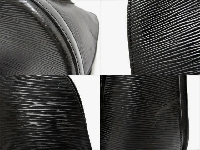 Black Epi Leather Gobelin Backpack — image 9