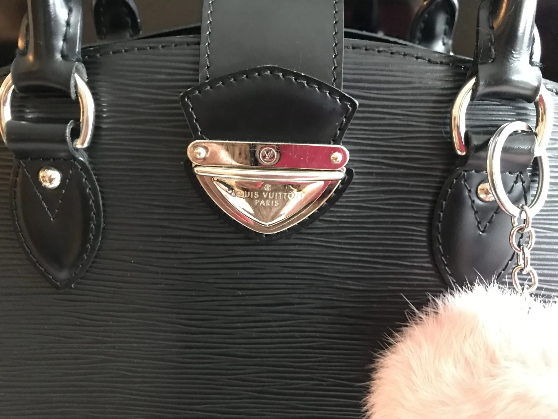 Black Epi Leather Pont-Neuf GM Handbag — image 6
