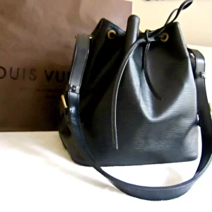 Black Epi Petit Noe Bucket Bag
