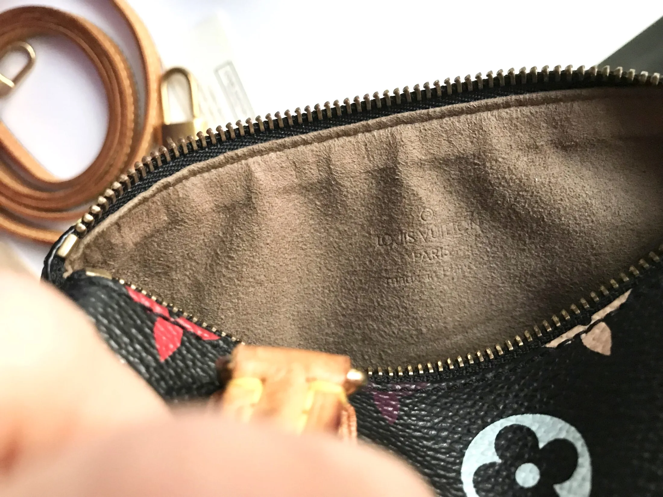 Black Multicolor Mini Speedy Nano Handbag — image 18