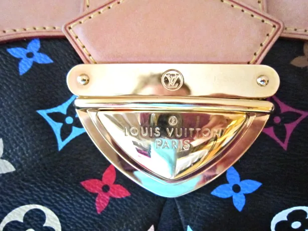 Takashi Murakami Black Multicolor Monogram Ursula Handbag — image 3