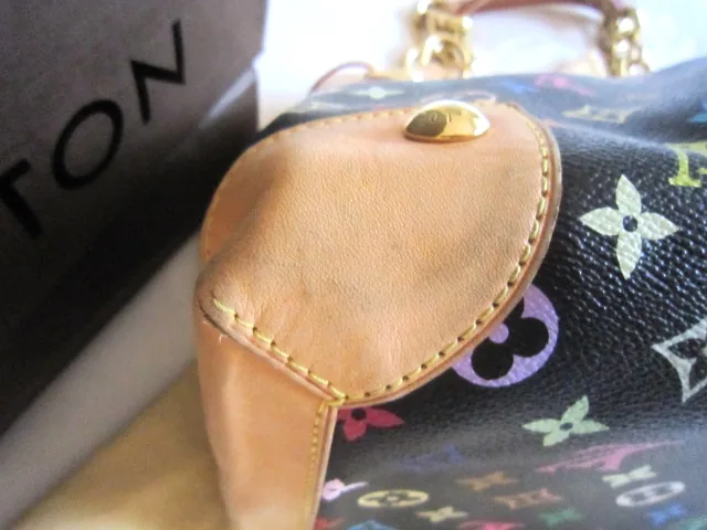 Takashi Murakami Black Multicolor Monogram Ursula Handbag — image 6