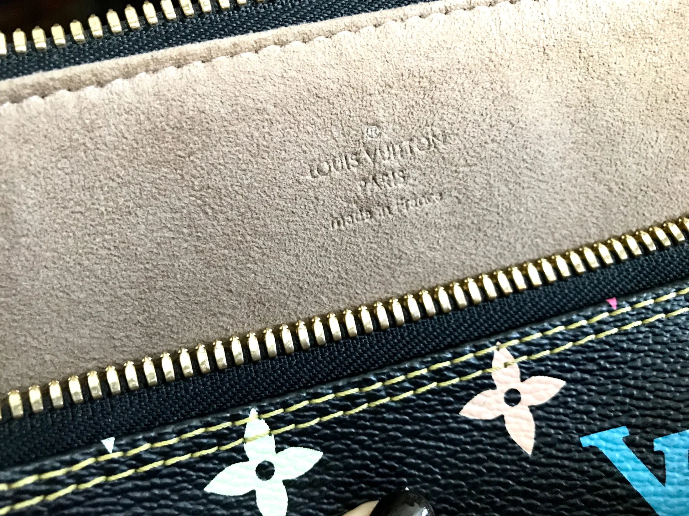 Louis Vuitton Black Multicolor Rita Handbag — image 13